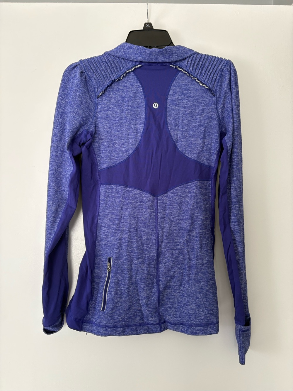lululemon athletica Heathered Purple Half-Zip Pullover - Picture 3 of 4